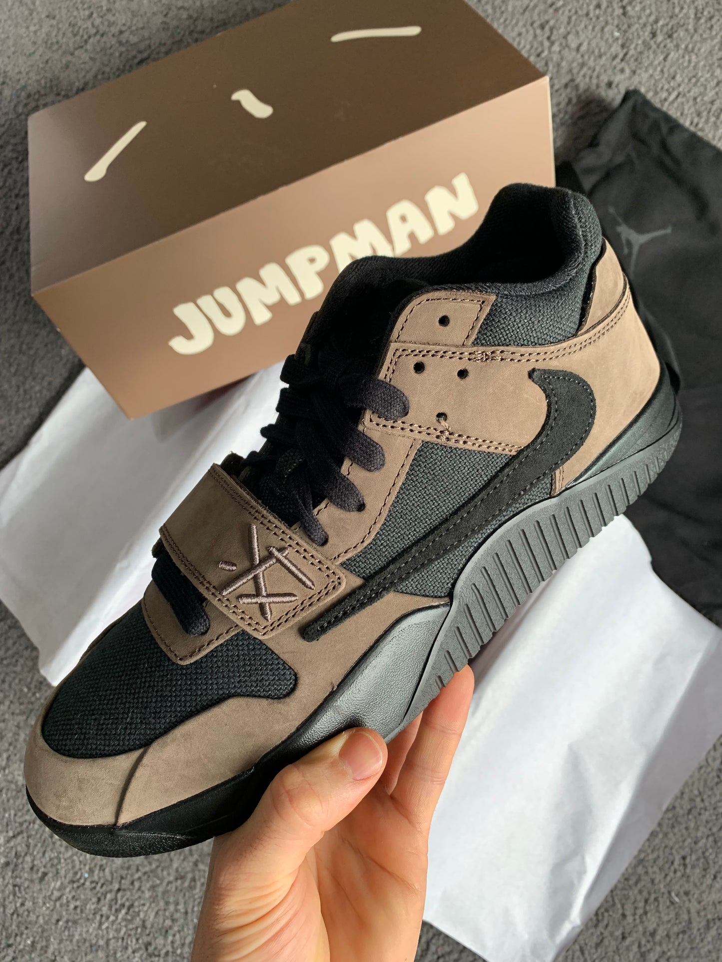 Travis Scott x Jordan Jumpman Jack TR 'Dark Mocha'