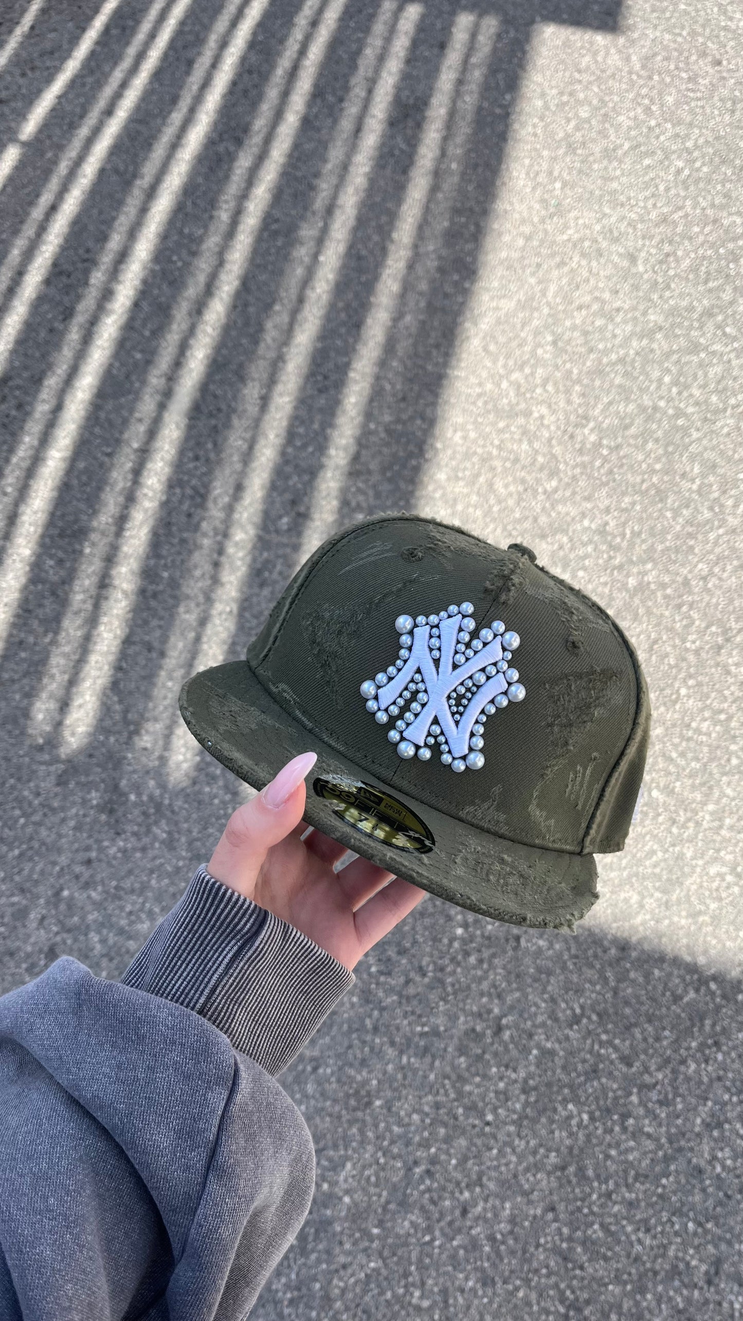New Era New York Yankees Distressed
