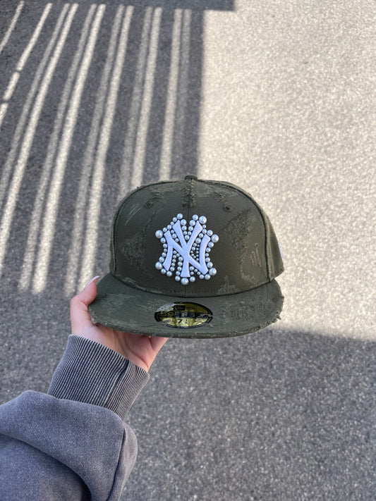 New Era New York Yankees Distressed